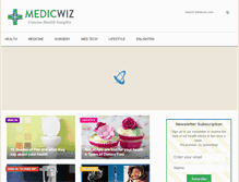 Tablet Screenshot of medicwiz.com